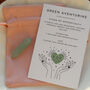 Green Aventurine Crystal Point For Prosperity And Luck, thumbnail 2 of 4