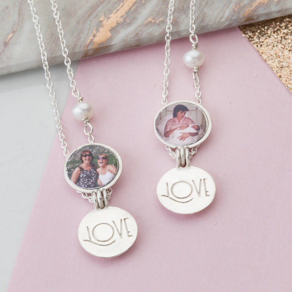 mother locket necklace