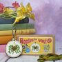 Rooting For You! Mini Matchbox Cross Stitch Kit, thumbnail 1 of 6