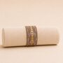 Gold Plated Iridescent Aurora Borealis Crystal Wide Cuff Bracelet, thumbnail 4 of 9