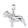 Sterling Silver Staffordshire Bull Terrier Charm, thumbnail 3 of 6