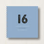 Personalised 16th Birthday Memories Album, thumbnail 1 of 12