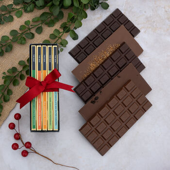 Christmas Chocolate Favourites Navy Gift Box, 2 of 9