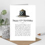 60th Birthday Cake Card, thumbnail 1 of 5