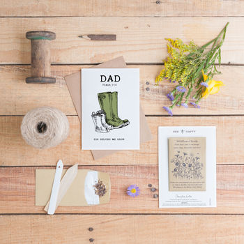 Father's Day Card With Seeds, 2 of 3