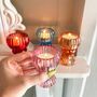 Glass Colourful Candle Holder, thumbnail 3 of 7