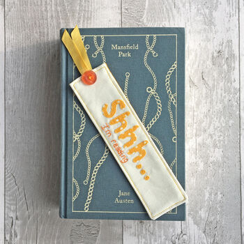 Personalised 'Shhh… I'm Reading' Bookmark By Cherish Handmade