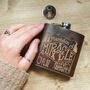 Customised Hip Flask Miracle Cure, thumbnail 1 of 6