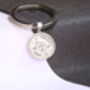 1941 85th Birthday Silver Threepence Coin Keyring Gift, thumbnail 1 of 4