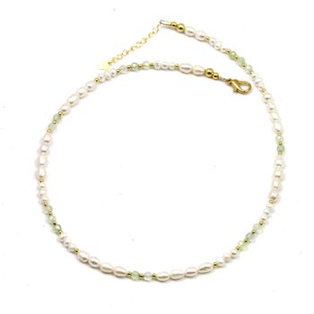 Gemstone And Pearl Beaded Necklace, 12 of 12