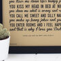 Why I Love You Daddy Poem Print, thumbnail 4 of 7