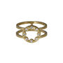 Scalloped Disc Ring, thumbnail 3 of 3
