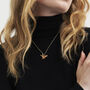 Resting Fawn Gold Chain Necklace, thumbnail 2 of 8