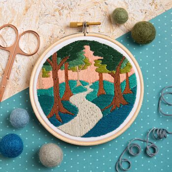 Forest Walk Mini Embroidery Kit, 3 of 3