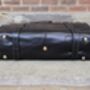 Leather Briefcase For Men Women Black Messenger, thumbnail 7 of 12