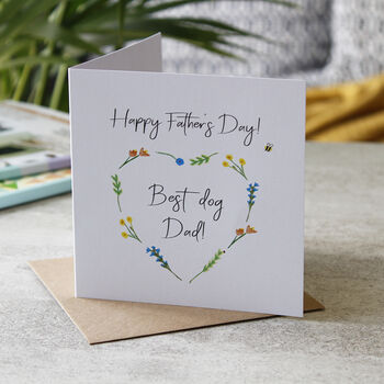 Pet Dad Father's Day Photo Magnet Card, 6 of 7