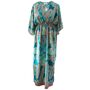 'Aspen' Turquoise Paisley Batwing Dress, thumbnail 5 of 5