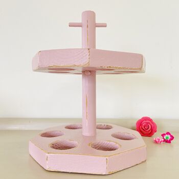 Antique Pink Egg Rack Holds 12 Eggs ~ Four, 3 of 10