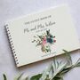 Hydrangea And Roses Floral Wedding Guest Book, thumbnail 2 of 8