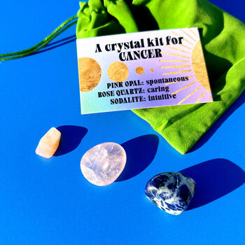 Zodiac Starsign Birthday Crystal Kit, 11 of 12