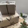 Christmas Personalised Paper Fibre Wrapping Paper Set, thumbnail 5 of 12