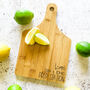 Personalised Chopping Board Drink Prep Station, thumbnail 4 of 4