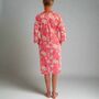 Kaftan Florence Nightdress In Flamenco Botanic Print, thumbnail 4 of 7