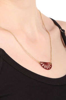 Helen Necklace, Red, 2 of 4