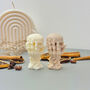 Gothic Skull In Hand Candle Halloween Decoration, thumbnail 2 of 10