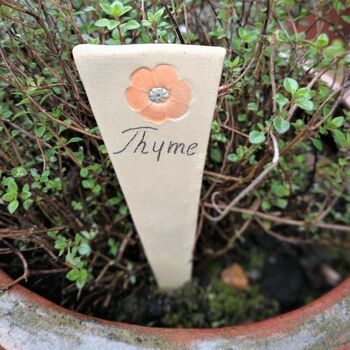 Personalised Ceramic Plant Markers And Labels Set, 8 of 10