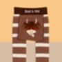 Neutral Highland Cow Leggings, thumbnail 3 of 5