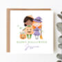 Personalised Kids Halloween Card Trick Or Treaters, thumbnail 2 of 6