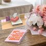 'Most Beautiful Person I've Come Across'! Cheeky Love Card With Funny Pop Up Tissuebox, thumbnail 1 of 7