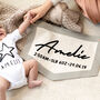 Personalised New Baby Fabric Wall Hanging, thumbnail 1 of 5