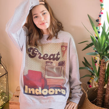 The Great Indoors Women's Slogan Sweatshirt, 3 of 5