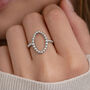 Bobble Adjustable Ring In Three Colours, thumbnail 7 of 7