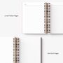 Personalised 2026 Spiral Diary With Monthly And Weekly Layout, thumbnail 9 of 10