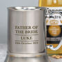 Personalised Wedding Silver Stainless Steel Tankard, thumbnail 2 of 6