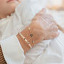 Personalised Initial Pastille Bracelet, thumbnail 2 of 7
