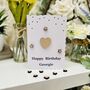 Personalised Birthday Card Heart For Her Special Birthday, thumbnail 1 of 3