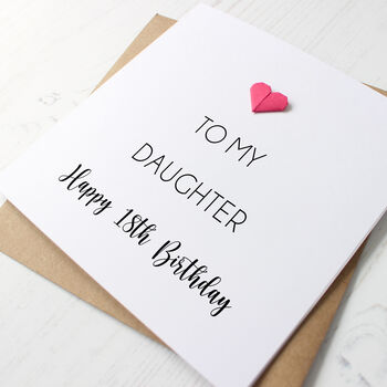 Personalised 18th Birthday Card For Daughter, 2 of 2