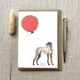 Personalised Greyhound Birthday Card, thumbnail 2 of 8