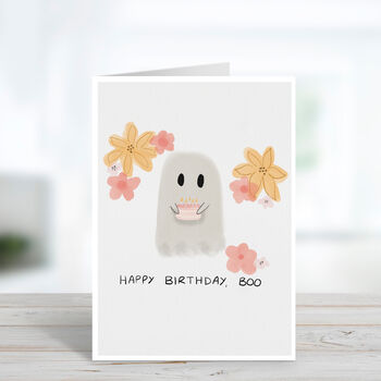 Birthday Ghost Card, 2 of 3