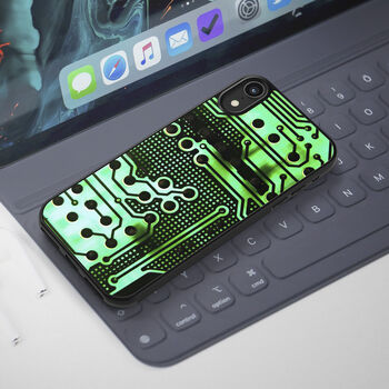 Circuit Board iPhone Case Geeky Tech Gift, 2 of 2