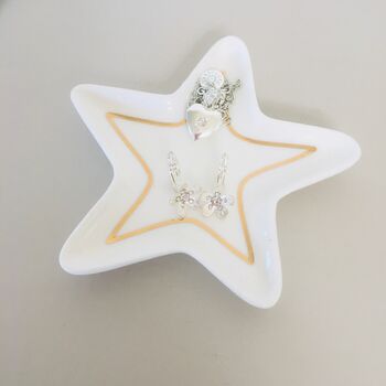 Star Porcelain Trinket Dish ~ Boxed, 2 of 6