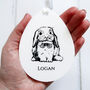 Personalised Easter Bunny Decoration, thumbnail 1 of 1