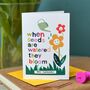 Teacher Card 'When Seeds Are Watered They Bloom', thumbnail 1 of 5