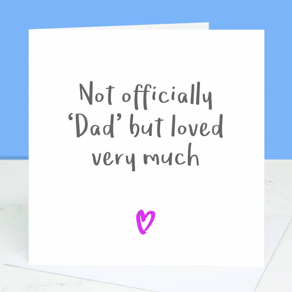 Not Officially Dad Father's Day Card, 1 of 3