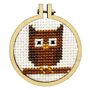 Owl You Need Is Love! Mini Matchbox Cross Stitch Kit, thumbnail 3 of 3