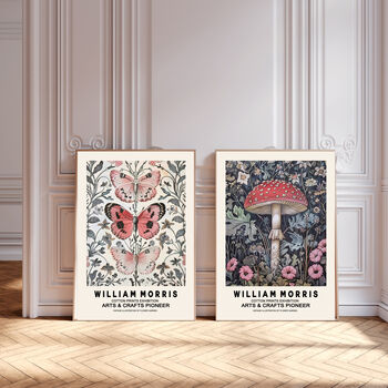 William Morris Butterfly Art Print, 3 of 3